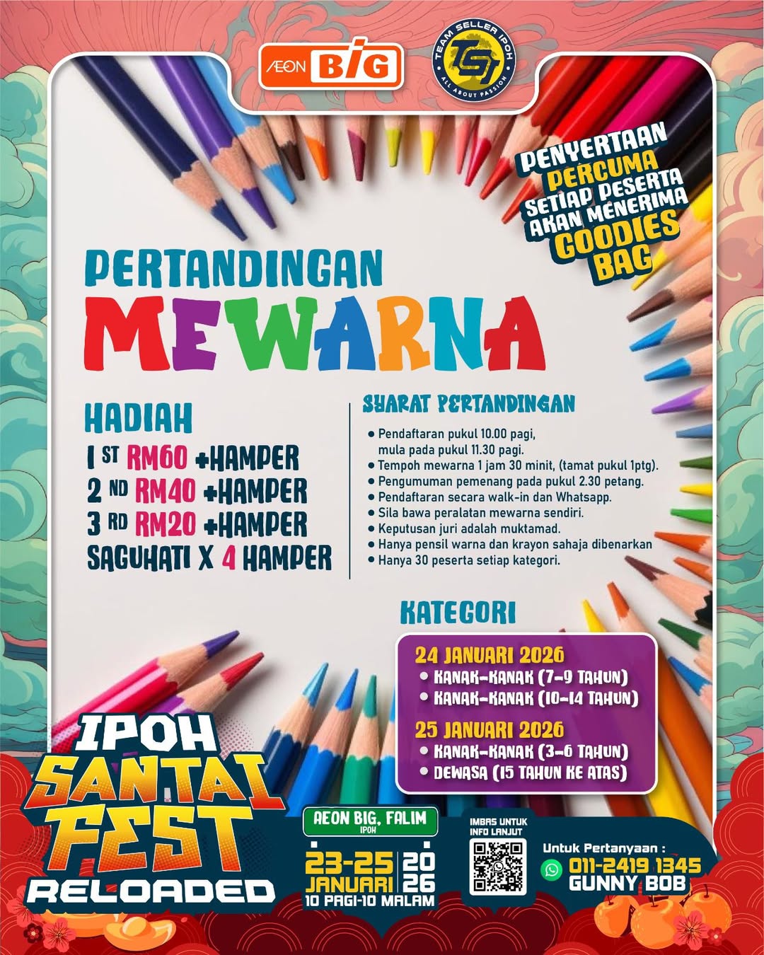 PERTANDINGAN MEWARNA IPOH